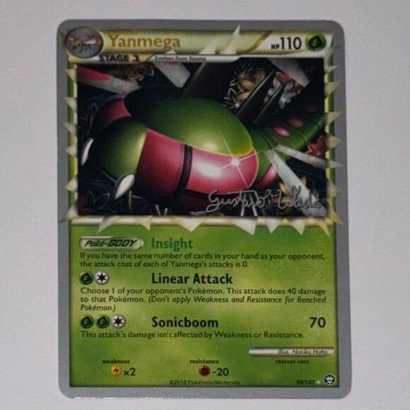 POKEMON CARD: Yanmega #98/102 (Pokemon Triumphant) - Picture 1 of 2